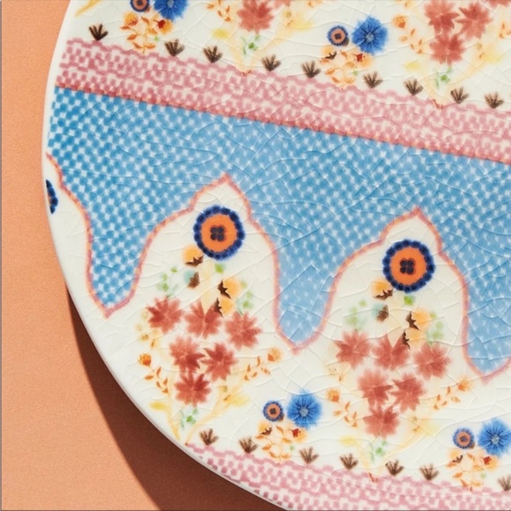 Renata Side Plate-Blue - Picture 2 of 5